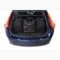 KJUST Volvo V60 set di borse per bagagliaio 2010-2018 4 pezzi nero. 16