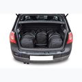 Set di borse per bagaglio KJUST Volkswagen Golf Hatchback 2003-2008 4 pezzi nero. 16