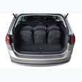 Set di borse portabagagli KJUST Volkswagen Golf Alltrack 2015-2020 5 pezzi nero. 18