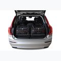 Set di borse portabagagli KJUST Volvo Xc90 2014+ 5 pezzi nero. 15
