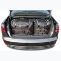 Set di borse portabagagli KJUST Audi A4 Limousine 2015+ 5 pezzi nero 16