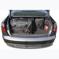 Set di borse portabagagli KJUST Audi A4 Limousine 2015+ 5 pezzi nero 17