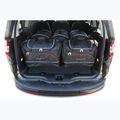 KJUST Ford Galaxy 2006-2015 set di borse portabagagli 5 pezzi nero 14