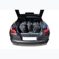 KJUST Porsche Panamera 2010-2016 set di borse per bagagliaio 4 pezzi nero. 14