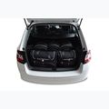 KJUST Skoda Fabia Kombi 2014-2021 set di borse portabagagli 5 pezzi nero. 12