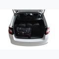 KJUST Skoda Fabia Kombi 2014-2021 set di borse portabagagli 5 pezzi nero. 13