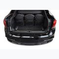 KJUST BMW X6 2014-2019 set di borse per bagagliaio 5 pezzi nero 14