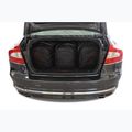 KJUST Volvo S80 set di borse per bagagliaio 2006-2016 5 pezzi nero. 16