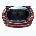 KJUST Jaguar Xf Limousine 2007-2015 set di borse portabagagli 4 pezzi nero 17