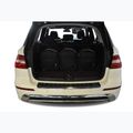 KJUST Mercedes-Benz M 2011-2015 set di borse per bagagliaio 5 pezzi nero 12