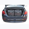KJUST BMW 5 Limousine set di borse per bagagliaio 2010-2017 4 pezzi nero 16