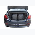 KJUST BMW 5 Limousine set di borse per bagagliaio 2010-2016 4 pezzi nero 15