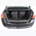 KJUST BMW 3 Limousine 2011-2018 set di borse portabagagli 4 pezzi nero 15