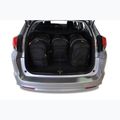KJUST set di borse per bagagliaio Honda Civic Tourer 2013-2017 4 pezzi nero 13
