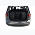Set di borse portabagagli KJUST Volkswagen Touran 2015+ 4 pezzi nero. 18