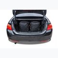 KJUST BMW 4 Coupe set di borse per il bagagliaio 2013-2020 4 pezzi nero 17