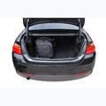 KJUST BMW 4 Coupe set di borse per il bagagliaio 2013-2020 4 pezzi nero 21