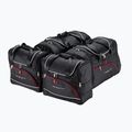 KJUST Jaguar Xf Limousine 2015-2020 set di borse portabagagli 4 pezzi nero