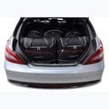 KJUST Mercedes-Benz Cls Shooting Brake set di borse per il bagaglio 2012-2017 5 pezzi nero. 12