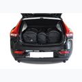 KJUST Volvo V40 Hatchback 2012-2019 set di borse per il bagaglio 3 pezzi nero. 13