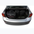 KJUST Toyota Corolla Limousine 2007-2014 set di borse per il bagaglio 5 pezzi nero. 17