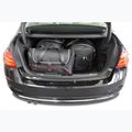 KJUST BMW 3 Limousine borsa bagagliaio set 2012-2018 4 pezzi nero 19
