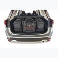 KJUST Subaru Forester 2018+ set di 4 borse per bagagli nero. 13