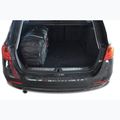 KJUST BMW 3 Touring borsa bagaglio set 2012-2018 4 pezzi nero 17