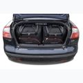 KJUST Saab 9-3 Cabrio set di borse 2002-2015 4 pezzi nero. 16