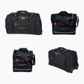 KJUST Set di borse per bagagliaio Skoda Roomster 2006-2015 4 pezzi nero.