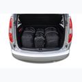 KJUST Set di borse per bagagliaio Skoda Roomster 2006-2015 4 pezzi nero. 12