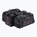 KJUST Set di borse per bagagliaio Skoda Roomster 2006-2015 4 pezzi nero.
