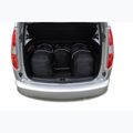 KJUST Set di borse per bagagliaio Skoda Roomster 2006-2015 4 pezzi nero. 13