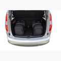 KJUST Set di borse per bagagliaio Skoda Roomster 2006-2015 4 pezzi nero. 14