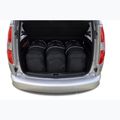 KJUST Set di borse per bagagliaio Skoda Roomster 2006-2015 3 pezzi nero. 10