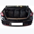 KJUST Renault Talisman Limousine set di borse per il bagaglio 2015-2022 5 pezzi nero. 14