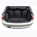 KJUST BMW 5 Touring set di borse da bagagliaio 2003-2010 5 pezzi nero 16