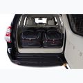 KJUST Toyota Land Cruiser MPV set di borse per il bagagliaio 2010-2017 5 pezzi nero. 15