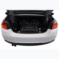 KJUST BMW 4 Cabrio set borse bagagliaio 2013-2020 3 pezzi nero 14