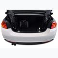 KJUST BMW 4 Cabrio set borse bagagliaio 2013-2020 3 pezzi nero 16