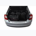 KJUST Skoda Rapid Liftback set di borse per il bagaglio 2012-2019 5 pezzi nero. 13