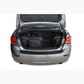 KJUST Infiniti Q50 Hybrid 2013-2017 set di borse da bagagliaio 4 pezzi nero 16
