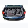Set di borse portabagagli KJUST Audi A4 Limousine 2007-2015 5 pezzi nero 18