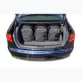 Set di borse portabagagli KJUST Audi A4 Limousine 2007-2015 5 pezzi nero 19