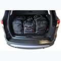 KJUST Ford Kuga 2012-2019 set di borse portabagagli 4 pezzi nero 15