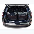 KJUST Ford Mondeo Kombi 2014-2021 set di borse per bagagliaio 5 pezzi nero 16