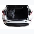 KJUST Toyota C-Hr 2016-2023 set di borse per bagagliaio 4 pezzi nero. 15