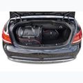 KJUST Mercedes-Benz E Cabrio set di borse per il bagaglio 2009-2016 4 pezzi nero 11