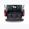 Set di borse portabagagli KJUST Citroen Berlingo 2008-2018 6 pezzi nero 14