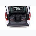 Set di borse portabagagli KJUST Citroen Berlingo 2008-2018 6 pezzi nero 15